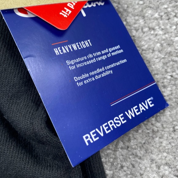 Champion Reserve Weave Activewear Logo Jogger Sweatpants Men's Size M Black - Picture 5 of 10